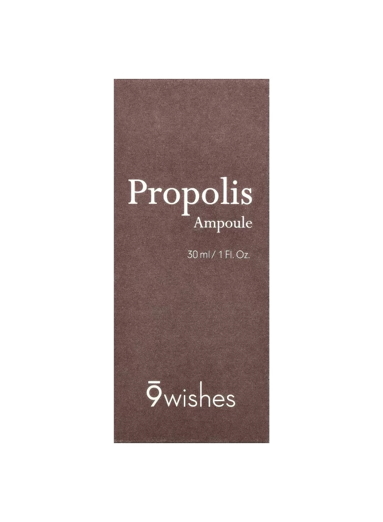 9Wishes Propolis Ampoule Skincare Packaging