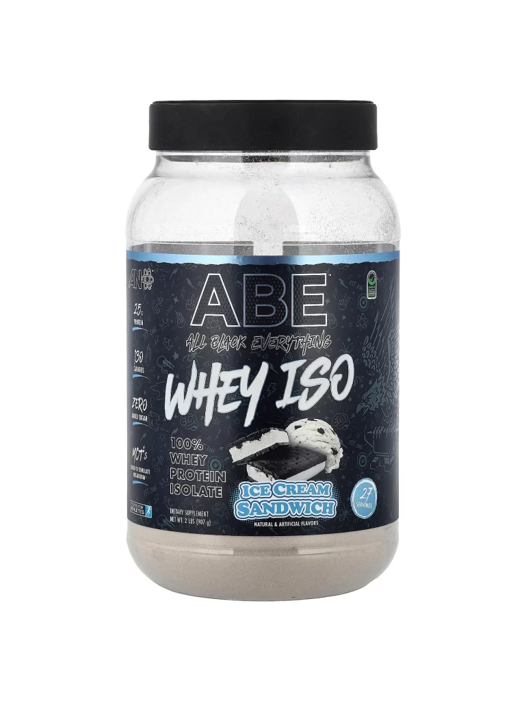 ABE Whey ISO Ice Cream Sandwich Protein Packaging