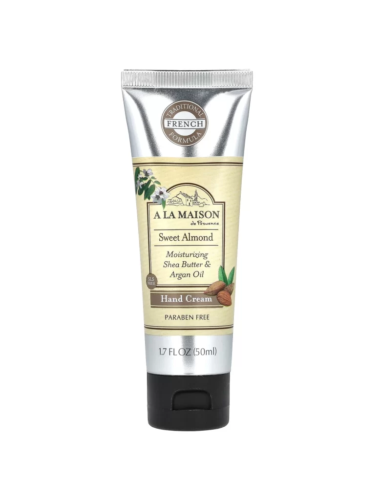 A La Maison de Provence Hand Cream Sweet Almond Packaging
