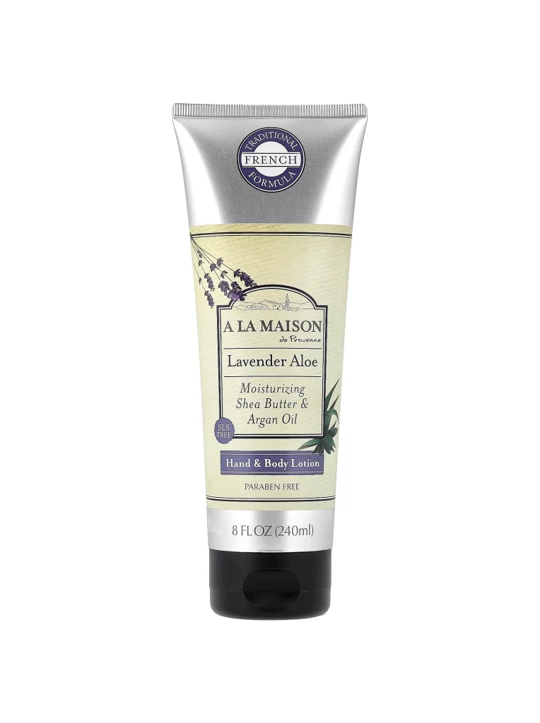 A La Maison de Provence Hand and Body Lotion Lavender Aloe Packaging