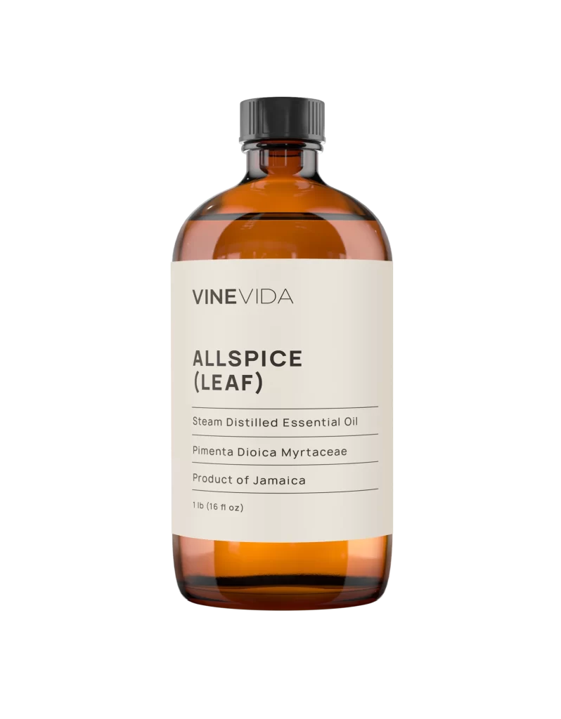 Vinevida Allspice Leaf Essential Oil Packaging