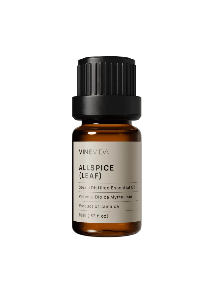 Vinevida Allspice Leaf Essential Oil Packaging