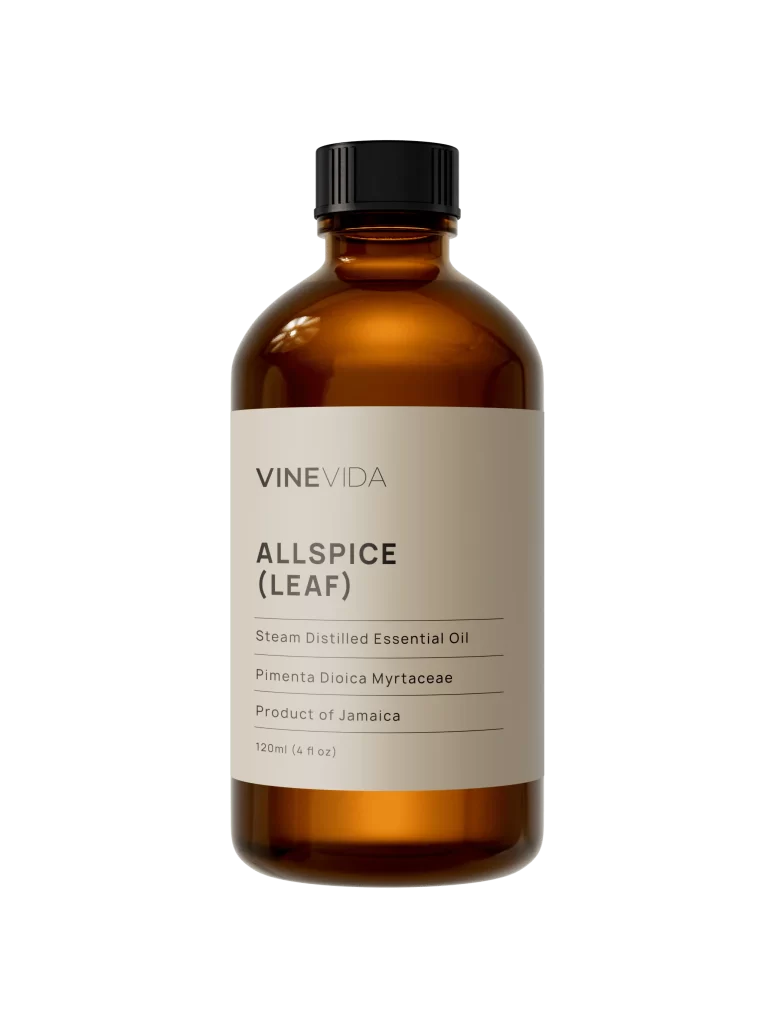Vinevida Allspice Leaf Essential Oil Packaging