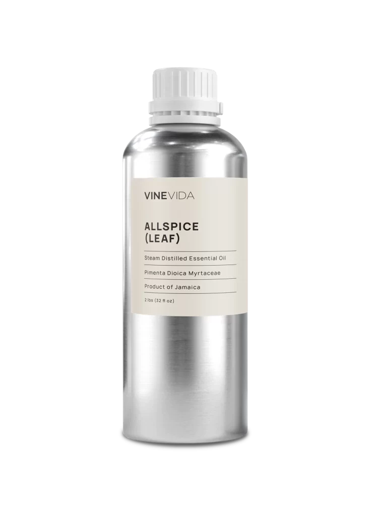 Vinevida Allspice Leaf Essential Oil Packaging