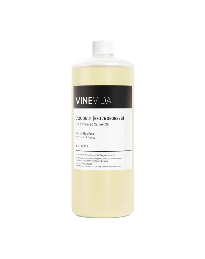 Vinevida Coconut RBD Carrier Oil Packaging