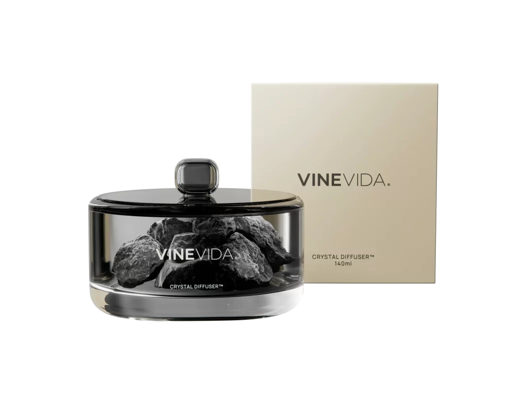 Vinevida Crystal Diffuser Packaging