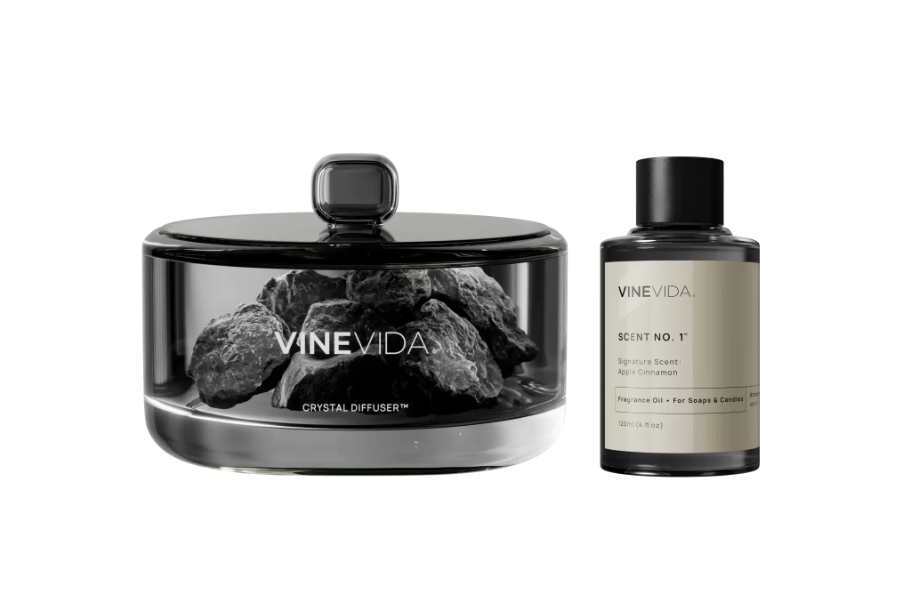 Vinevida NO 1 Crystal Diffuser Apple Cinnamon Packaging