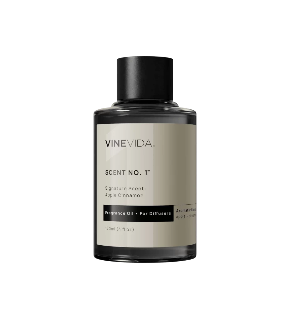 Vinevida NO 1 Fragrance Oil for Cold Air Diffusers Apple Cinnamon Packaging