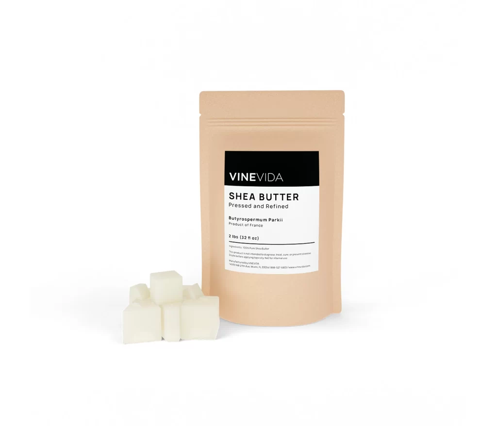 Vinevida Shea Butter Refined Packaging