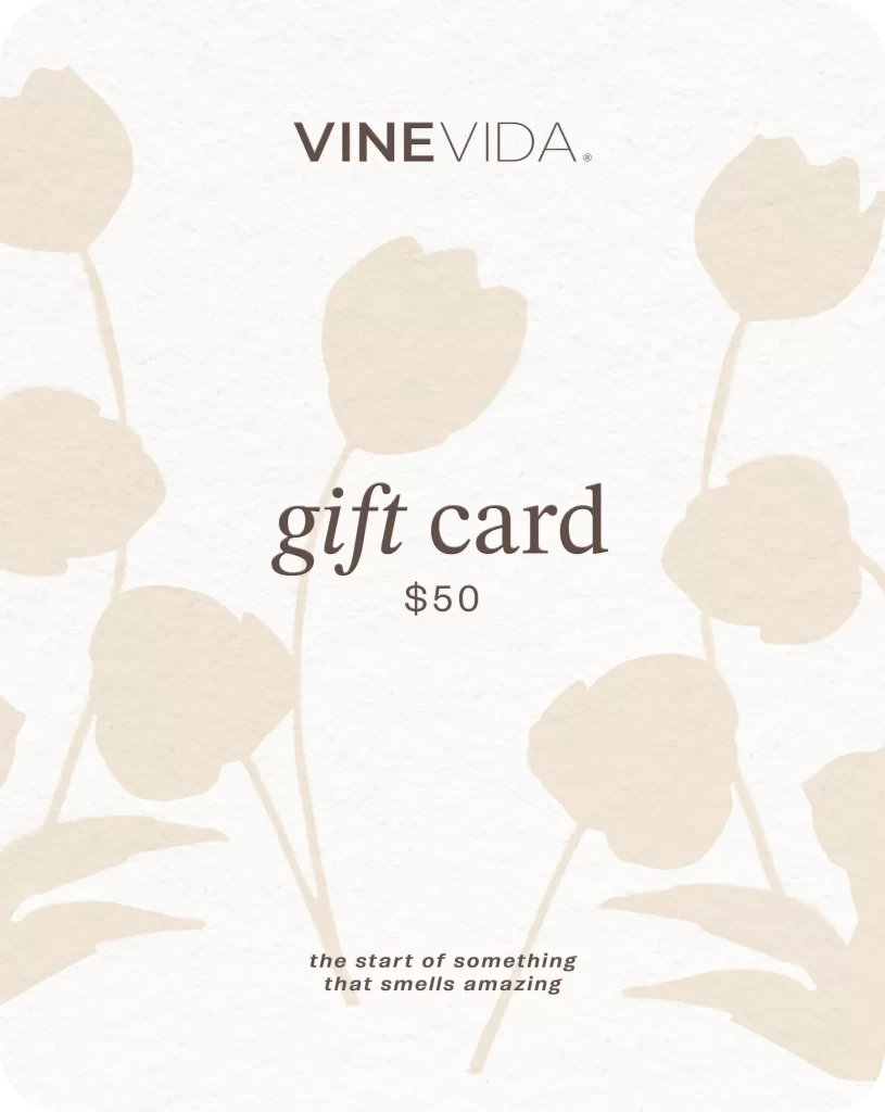 Vinevida e-Gift Card Packaging