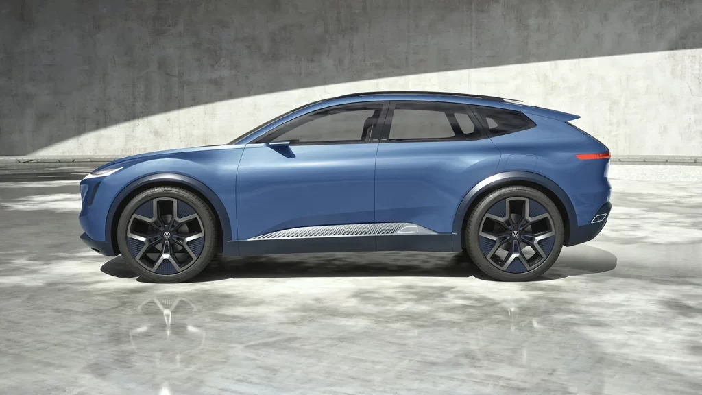 Volkswagen SUV Side Profile Car Photography