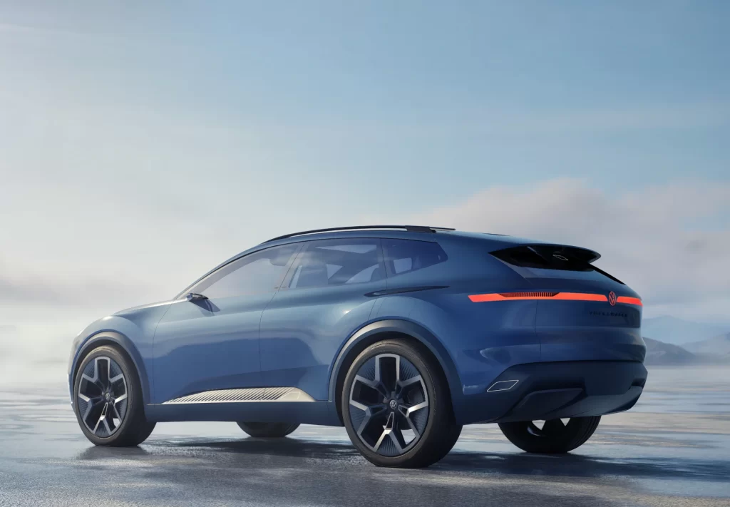Volkswagen SUV Side Profile Car Photography