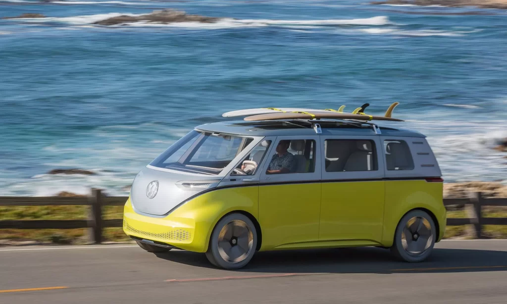 Volkswagen Van Side Profile Car Photography