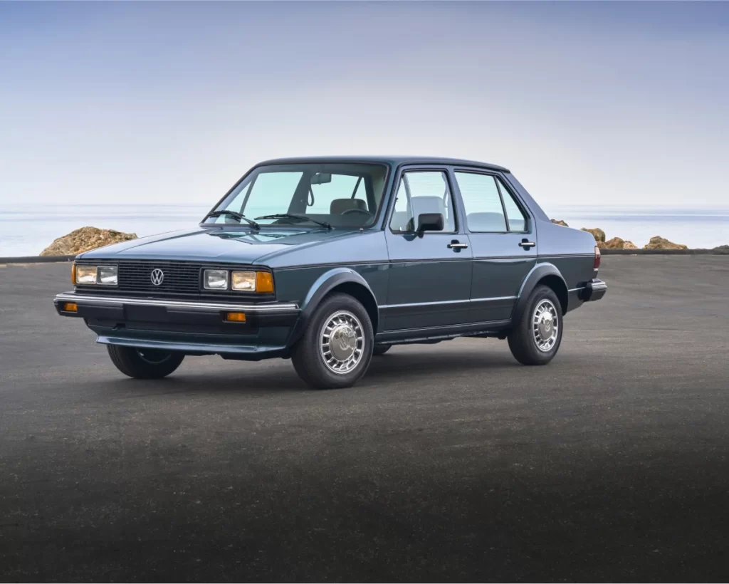Volkswagen Sedan Side Profile Car Photography