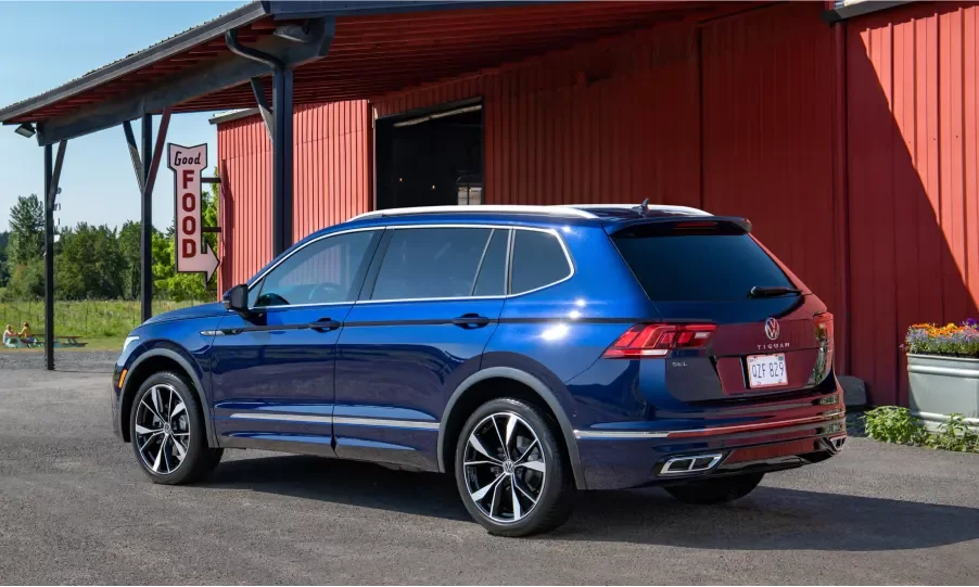 Volkswagen SUV Side Profile Car Photography