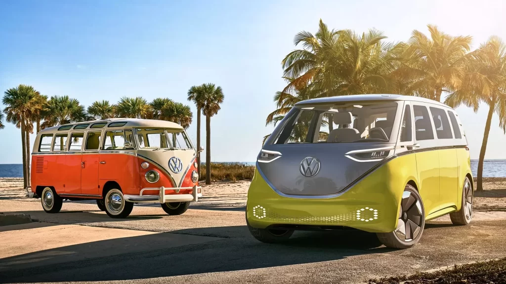 Volkswagen Van Side Profile Car Photography