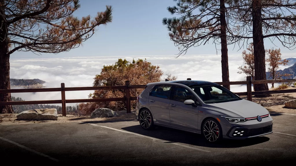 Volkswagen VW Golf GTI Driving Scene Car Photography