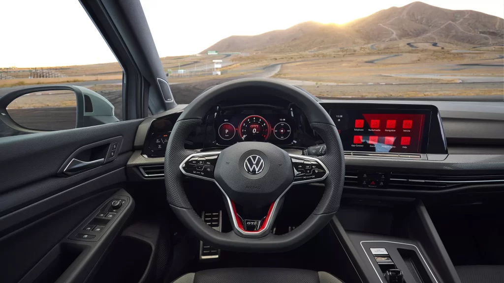 Volkswagen VW Golf GTI Interior Car Photography