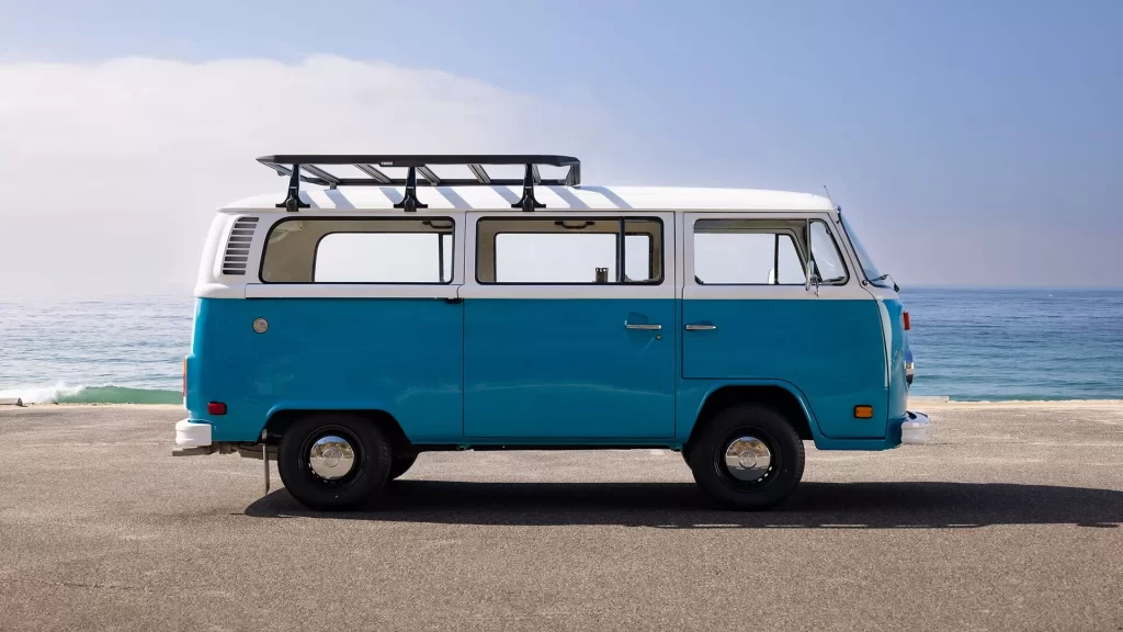 Volkswagen Van Side Profile Car Photography