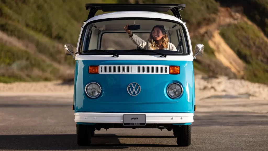Volkswagen Van Front View Car Photography
