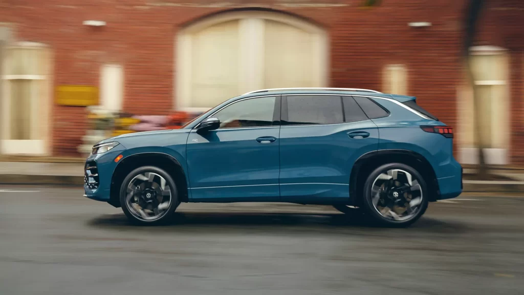 Volkswagen SUV Side Profile Car Photography