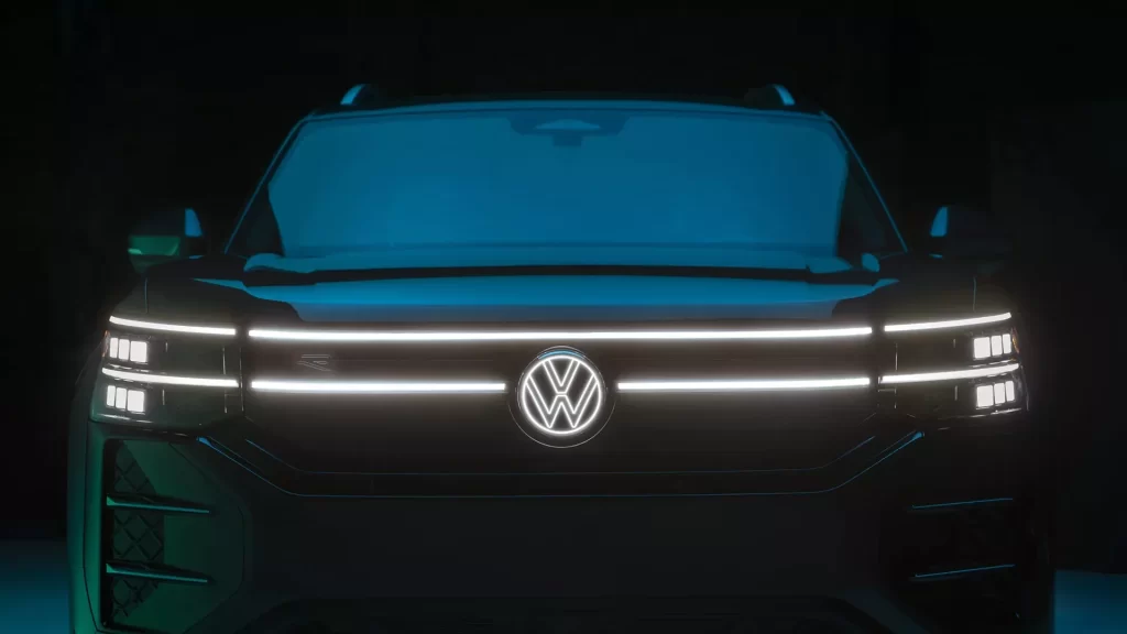 Volkswagen VW Atlas Lighting Car Photography