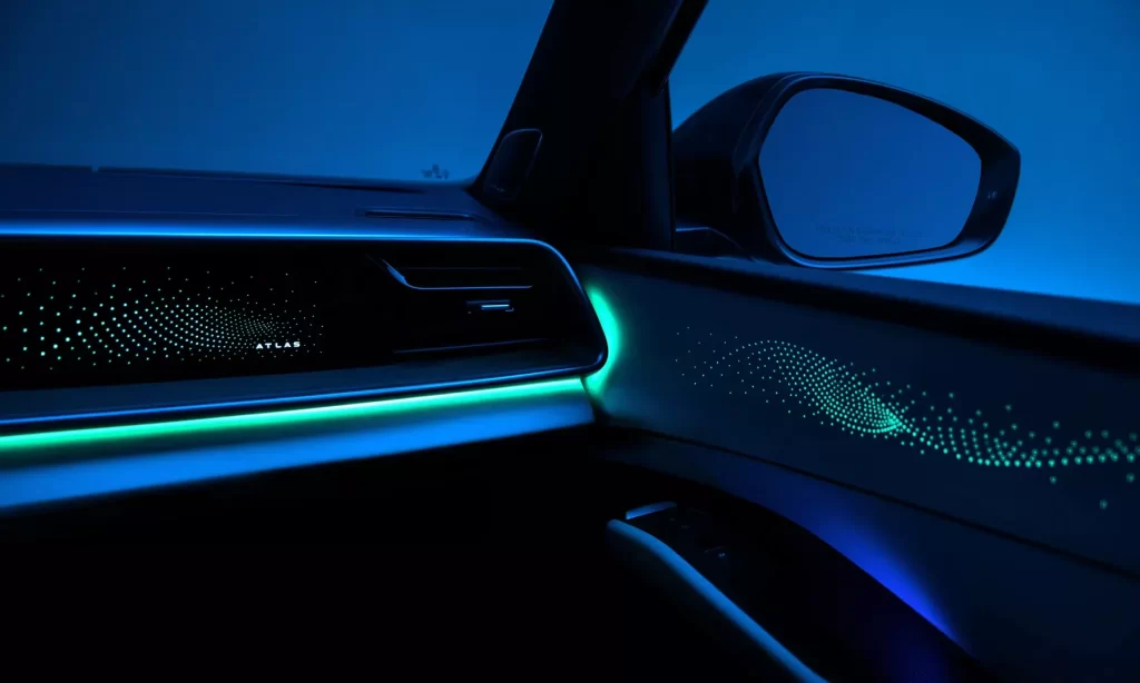 Volkswagen VW Atlas Interior Car Photography