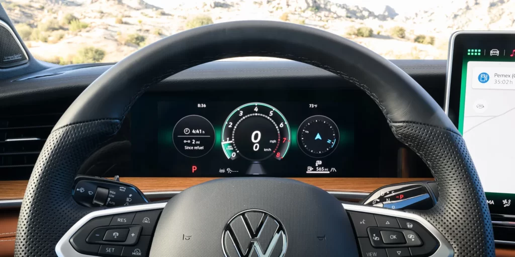 Volkswagen Interior Car Photography