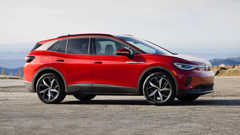 Volkswagen SUV Side Profile Car Photography