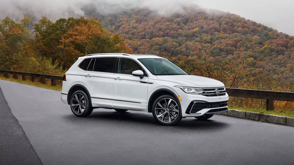 Volkswagen SUV Side Profile Car Photography