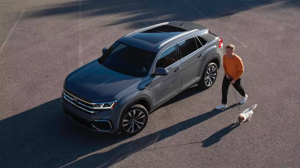 Volkswagen SUV Side Profile Car Photography