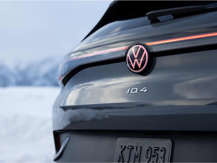 Volkswagen Rear View Car Photography