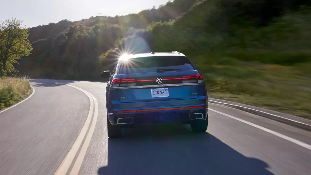 Volkswagen SUV Rear View Car Photography