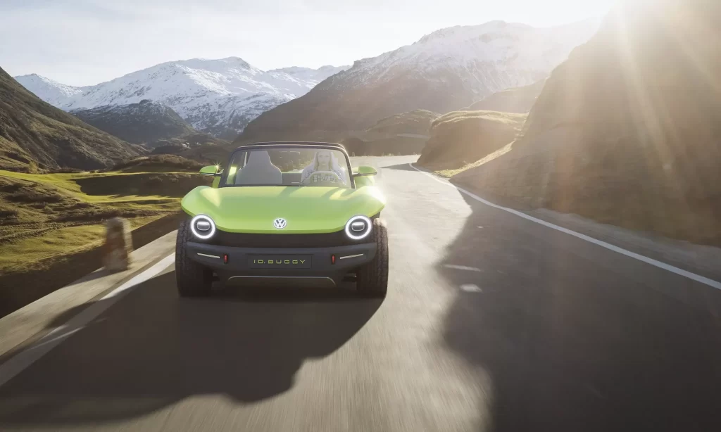 Volkswagen Convertible Driving Scene Car Photography