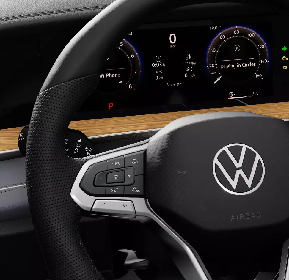 Volkswagen Interior Car Photography