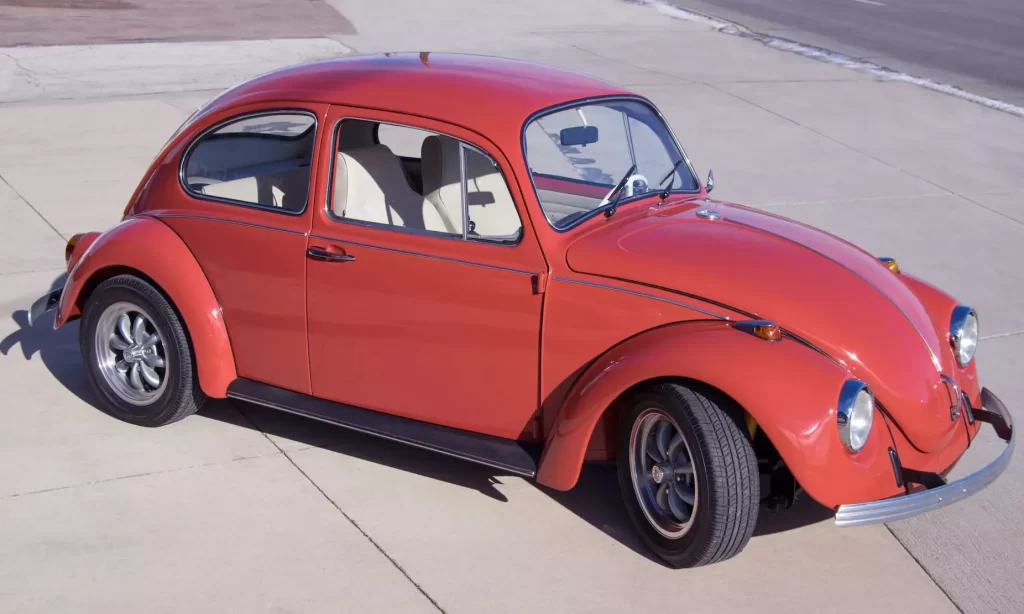 Volkswagen Sedan Side Profile Car Photography