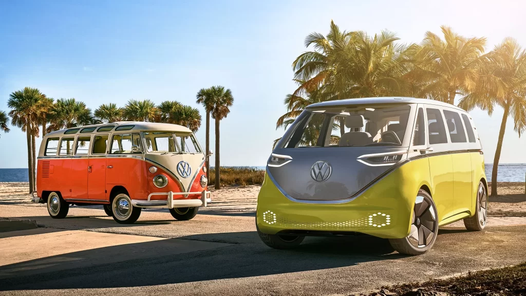 Volkswagen Van Side Profile Car Photography