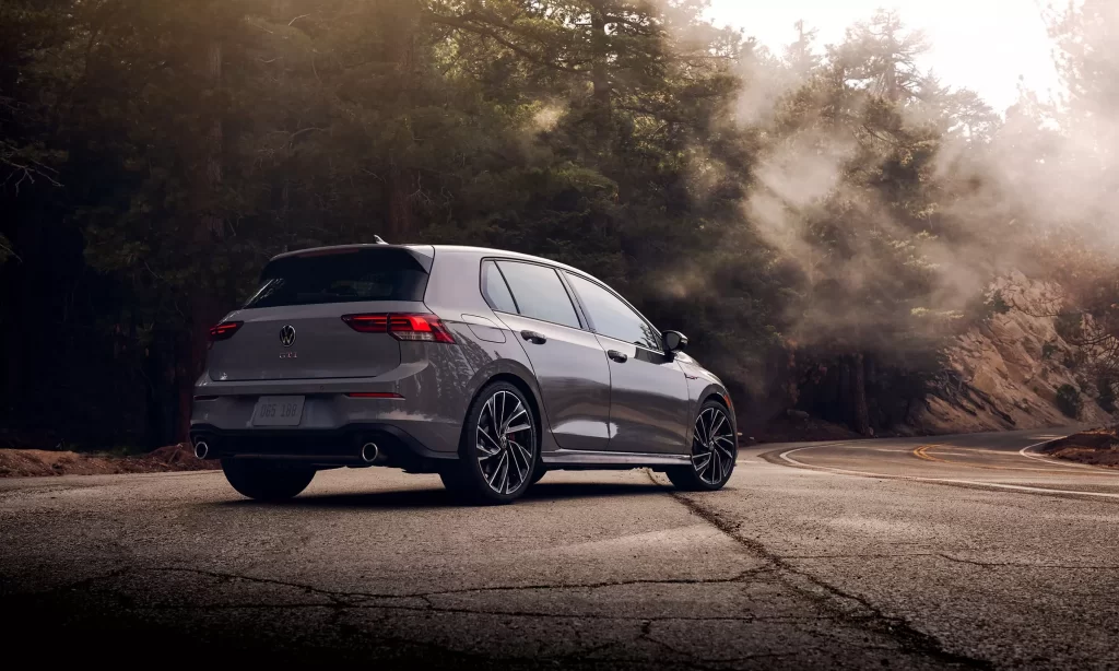 Volkswagen Hatchback Rear View Car Photography