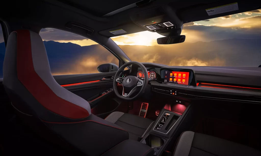 Volkswagen Interior Car Photography