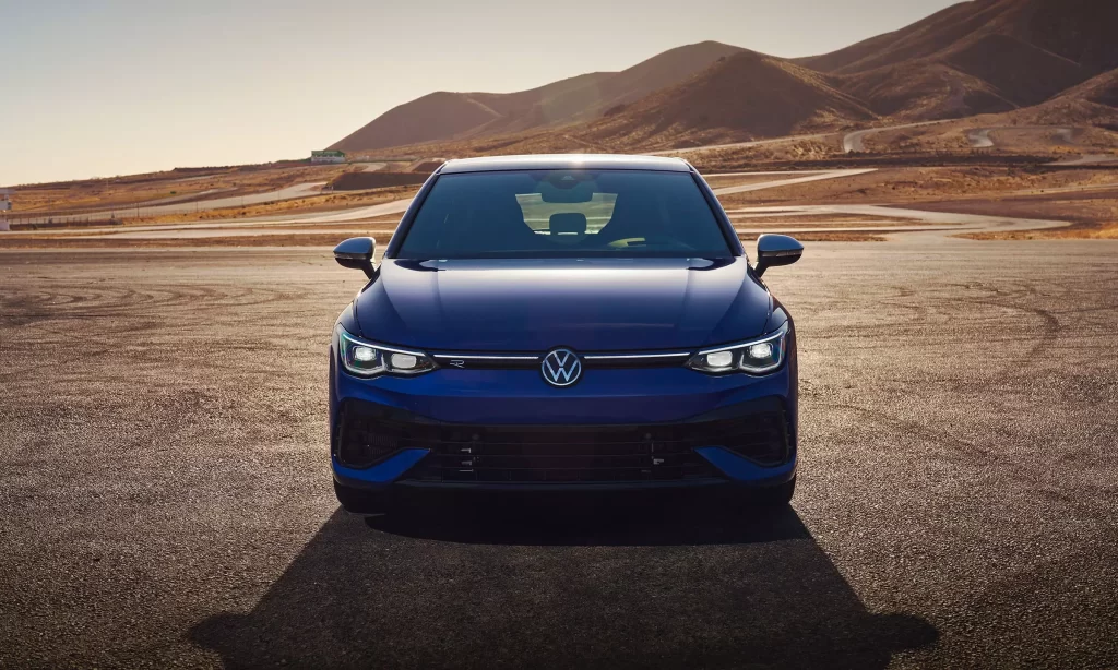 Volkswagen Sedan Front View Car Photography