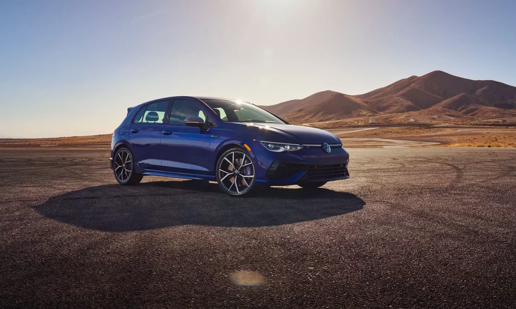 Volkswagen Hatchback Side Profile Car Photography