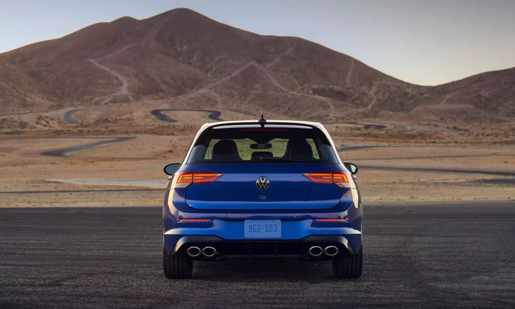 Volkswagen Hatchback Rear View Car Photography