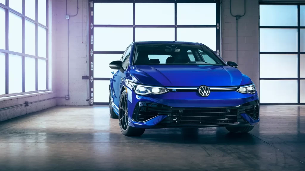 Volkswagen Hatchback Front View Car Photography