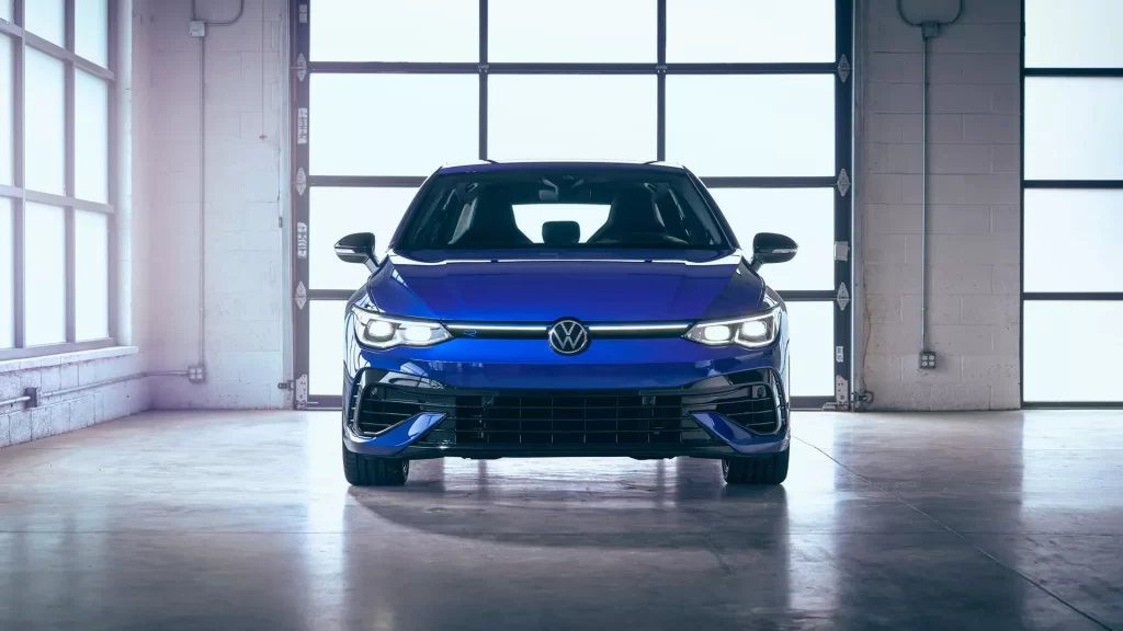 Volkswagen Hatchback Front View Car Photography