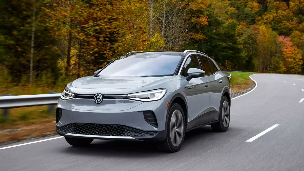 Volkswagen SUV Driving Scene Car Photography