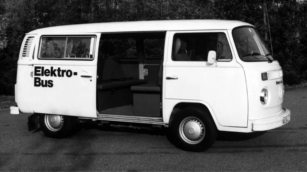 Volkswagen Bus Side Profile Car Photography