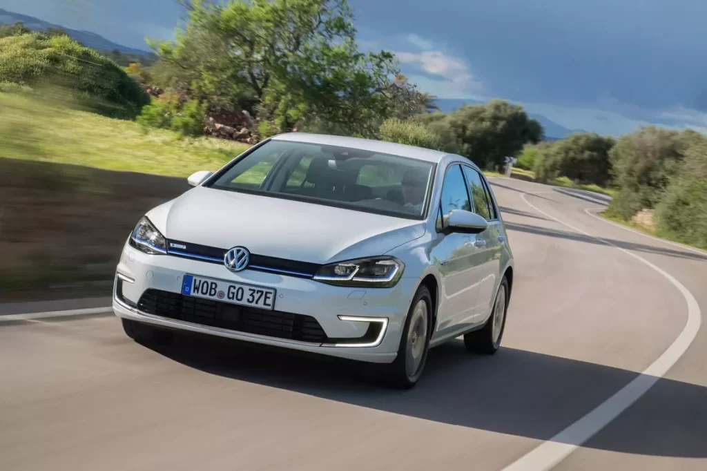 Volkswagen Hatchback Driving Scene Car Photography