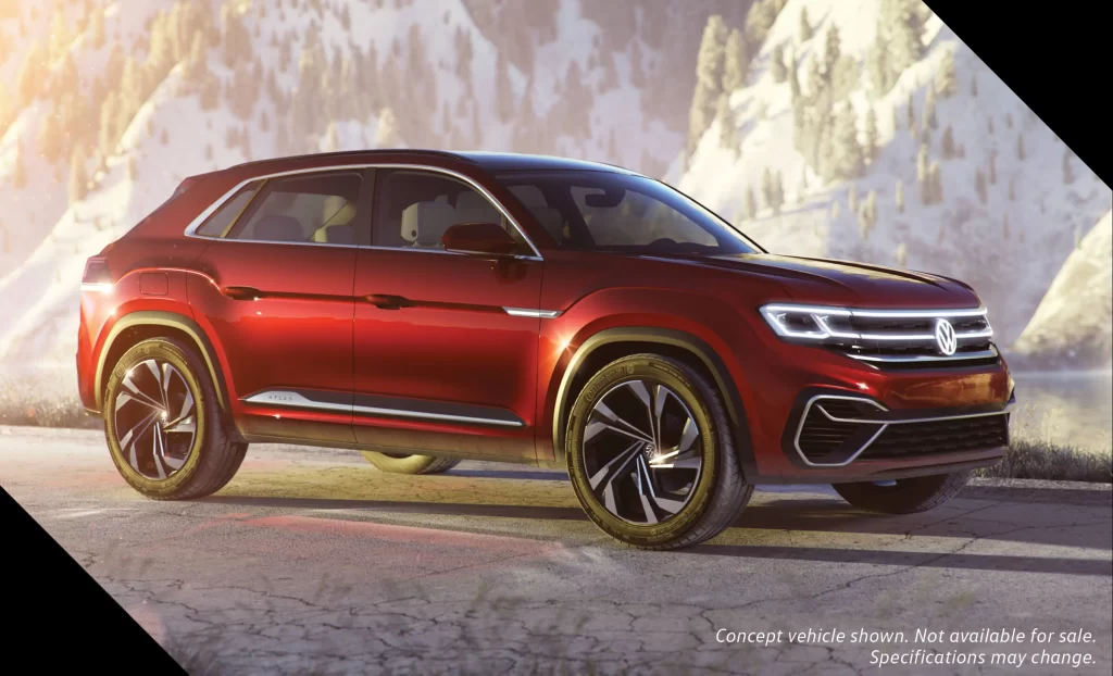 Volkswagen SUV Side Profile Car Photography