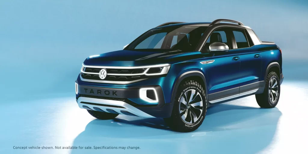 Volkswagen Pickup Side Profile Car Photography