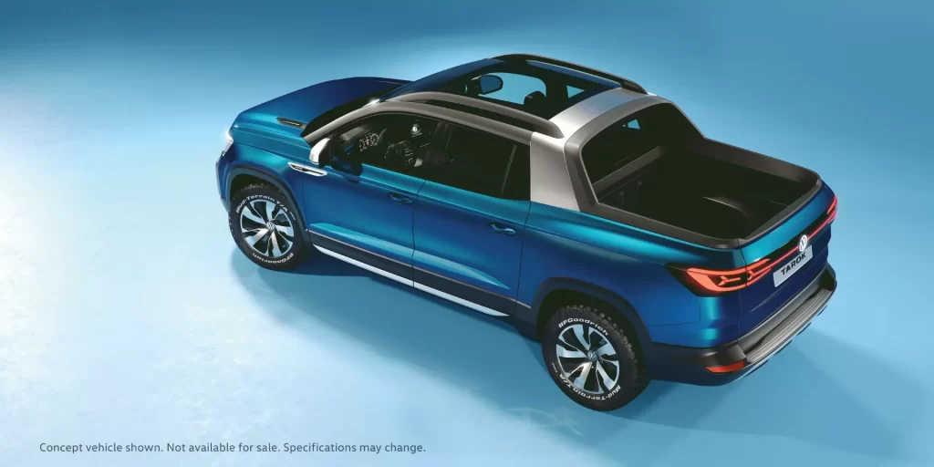 Volkswagen Pickup Side Profile Car Photography